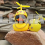 Уточка в шлеме на торпеду в машине Red Broken Duck Пикачу Шлем